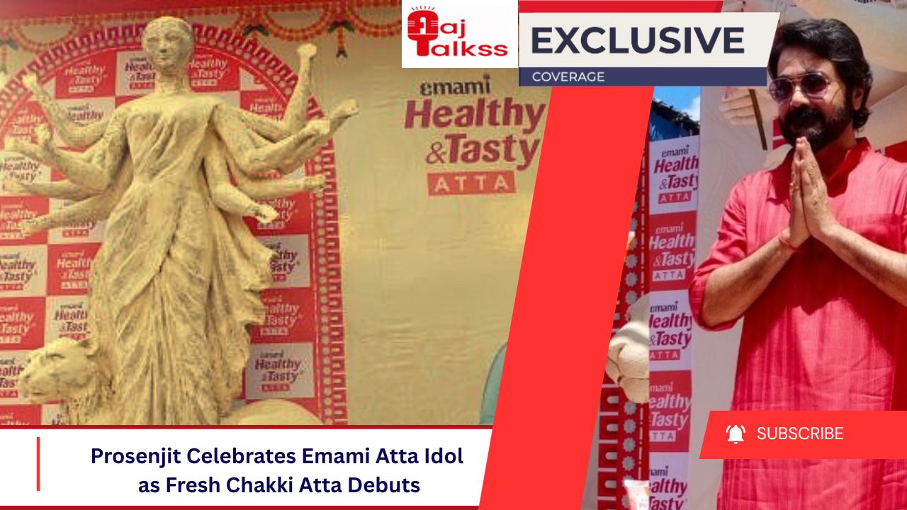 Prosenjit Celebrates Emami Atta Idol as Fresh Chakki Atta Debuts
