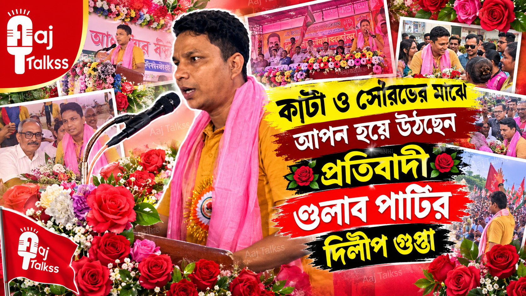 যুব প্রজন্মকে ঘিরে দিলীপ গুপ্তার ‘গুলাব’ মডেল